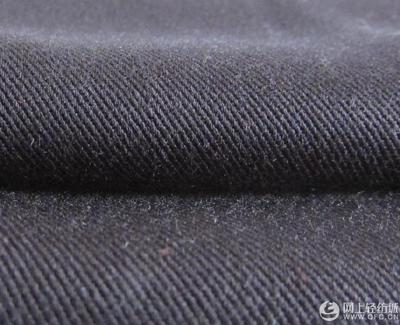 現(xiàn)貨黑色20S人棉紗卡色織布 斜紋襯衫面料輕薄透氣工廠直銷 - 全球紡織網(wǎng)